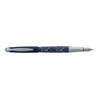 3219918242496-Enzo Varini Maggiore - Stylo plume violet-Angle droit-0