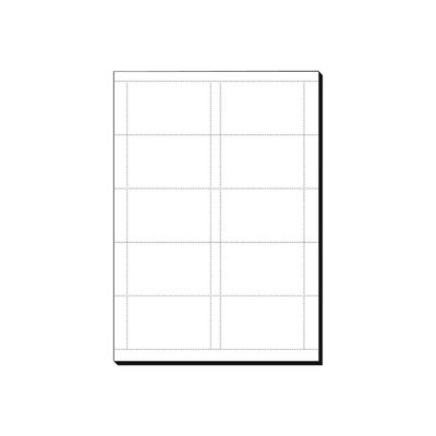 4004360934629-Sigel - Papier pour 150 cartes de visite 85 x 55 mm - 185 g/m²-Avant-1