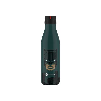 3614300042829-Les Artistes Paris - Gourde Bouteille isotherme 500 ml - Batman - acier inoxydable-Avant-0