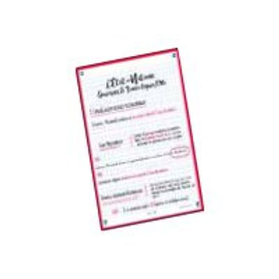 3020120182094-Oxford REVISION 2.0 - Pack de 32 Fiches Bristol Scribzee - A5 - petits carreaux - perforées - cou-Avant-0