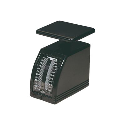 4003801015682-Wedo Handy - Balance pèse-lettres mécanique - 500 gr - noir-Angle droit-0