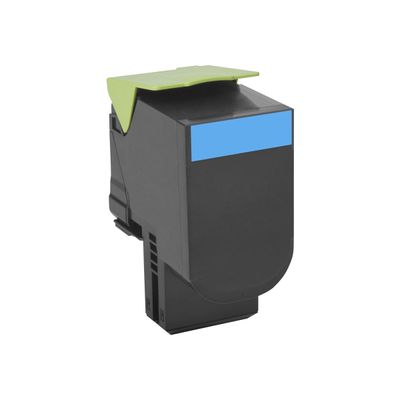 734646481328-Lexmark 802X - cyan - cartouche laser d'origine-Angle gauche-0