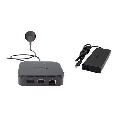 8595611706165-i-Tec USB-C - station d'accueil - USB-C / Thunderbolt 3 - HDMI, DP - GigE-Avant-1