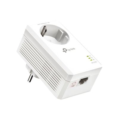 6935364010812-TP-Link TL-PA7017P - Kit CPL AV1000 Gigabit avec port Ethernet gigabit RJ45-Angle gauche-1