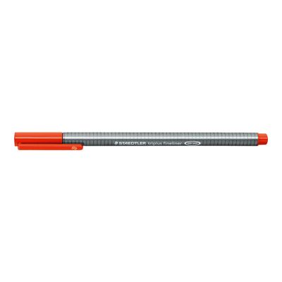 4007817334072-STAEDTLER triplus 334 - Feutre fin - 0.3 mm - rouge-Angle gauche-1