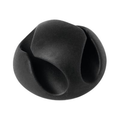 4005546991399-DURABLE CAVOLINE CLIP 1 - boite de 6 clips adhésif pour 2 câbles jusqu'à 5mm de diamètr-Angle gauche-0