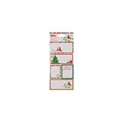 8410782172154-Apli Agipa - 20 Étiquettes cadeau - Noël rennes-Avant-0