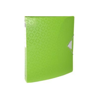 3130630515203-Exacompta OffiX - Classeur semi-rigide à anneaux - Dos 30 mm - A4 Maxi - pour 200 feuilles - disponib-Angle gauche-1