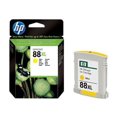 882780155176-HP 88XL - jaune - cartouche d'encre originale-Avant-0