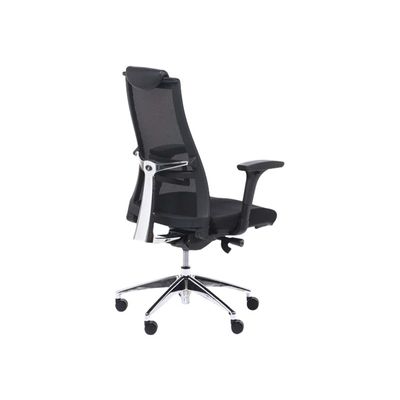 3760185029223-Fauteuil de bureau ergonomique TENEESEE - accoudoirs réglables - appui-tête amovible - no-Angle gauche-1