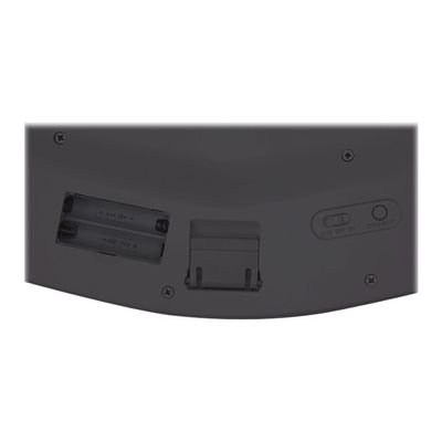 5028252602730-Kensington Pro Fit Ergo - Ensemble clavier et souris sans fil - Azerty - noir-Gros plan-8