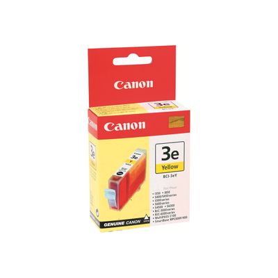 4960999865270-Canon BCI-3E - jaune - cartouche d'encre originale-Angle gauche-0