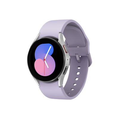 8806094497915-Samsung Galaxy Watch5 - montre connectée - 40mm - argent-Angle droit-0