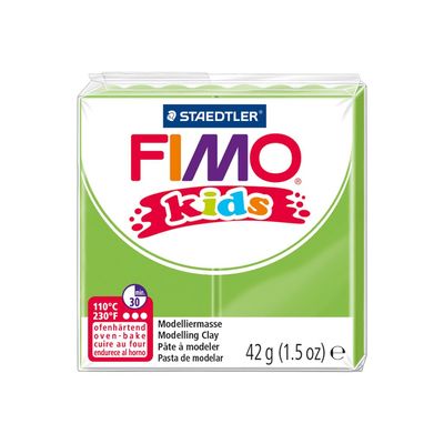 4007817805114-Pâte Fimo Kids  - Vert Clair - 42G-Angle droit-1