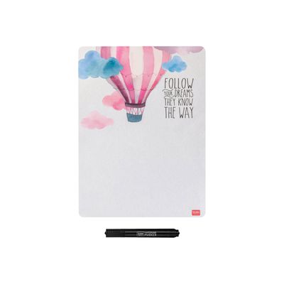 8055748249206-Legami - Tableau blanc magnétique "montgolfière"-Avant-0
