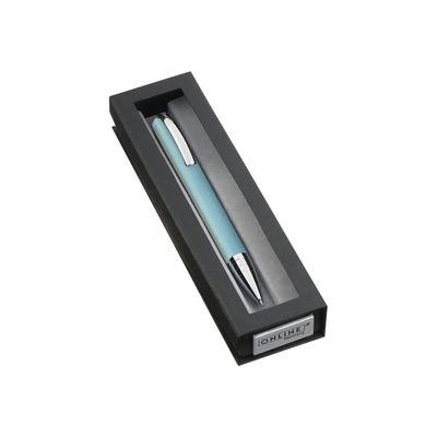 4014421366429-Online Vision - Stylo à bille turquoise - encre noire-Angle gauche-0