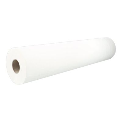 3700008503462-TECHLINE - 12 rouleaux de 150 draps examen ouatés - blanc - 2 plis-Angle droit-0