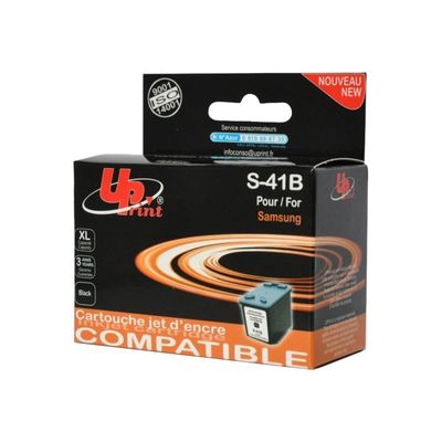 3584770880705-Cartouche compatible Samsung INK-M41 - noir - Uprint-Angle droit-0