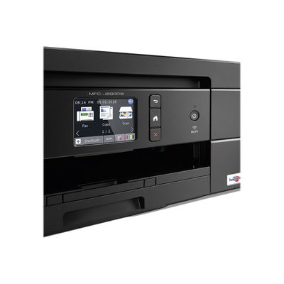 4977766785426-Brother MFC-J890DW - imprimante multifonction jet d'encre couleur A4 - Wifi, USB, NFC - recto--Gros plan-6