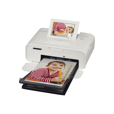 4549292091182-Canon SELPHY CP1300 - imprimante photo portable - couleur - thermique blanc-Angle droit-0