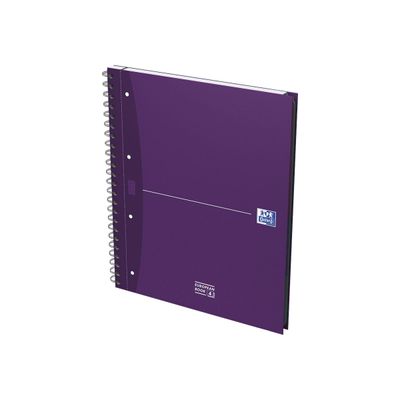 8412771025052-Oxford Europeanbook - Cahier A4 (21x29,7 cm) - 240 pages - grands carreaux (Seyes) - disponibl-Angle droit-2