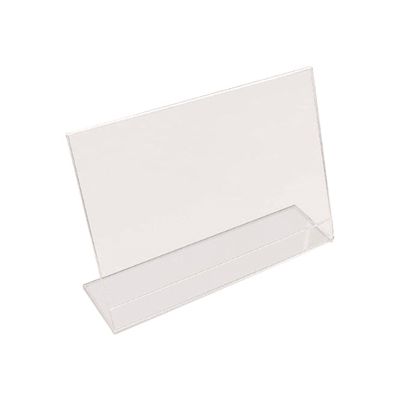 3660412031305-Promocome - Présentoir de comptoir incliné - A4 paysage-Angle gauche-0