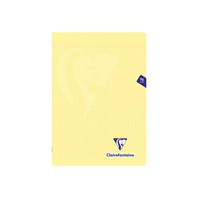 3329683081616-Clairefontaine Mimesys Pastel - Cahier polypro A4 (21x29,7 cm) - 96 pages - grands carreaux (Seyes) - disponible dans-Avant-2