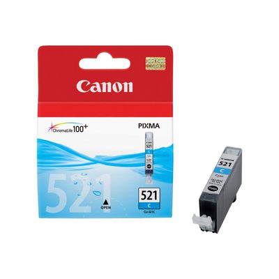 8714574523385-Canon CLI-521 - cyan - cartouche d'encre originale-Angle gauche-1
