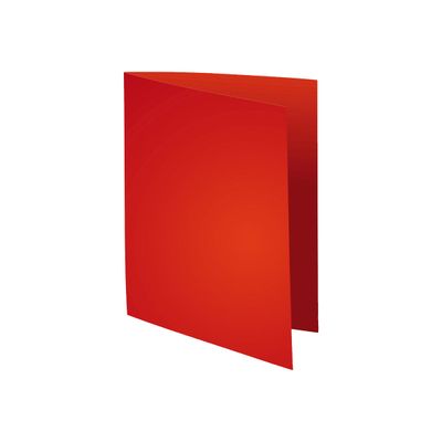 3288581502121-Exacompta Flash - 10 Paquets de 100 Sous-chemises recyclées - 80 gr - rouge-Angle droit-1