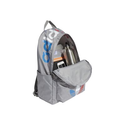 3663991067161-Adidas Tricolor Classic - Sac à dos 1 compartiment - gris-Angle gauche-5