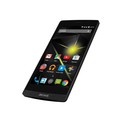 0690590030718-Archos 50 Diamond S - Smartphone - 4G - 16 Go - noir-Angle droit-1