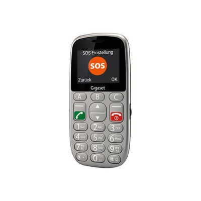 4250366858838-Gigaset GL390 - argent titane - 32 Mo - GSM - téléphone mobile-Angle droit-2