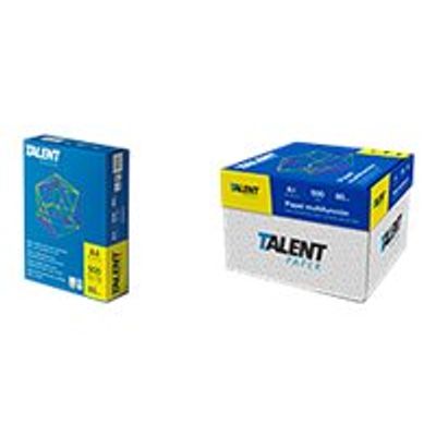 8425462466027-Talent Paper - Papier ordinaire blanc - A4 (210 x 297 mm) - 75 g/m² - 2500 feuilles (carton-Angle droit-0