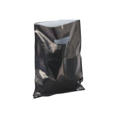 3700481666463-Carton Service - 100 Sacs plastique PDR - 25 x 32 cm - noir-Angle gauche-0