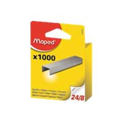 3154143243057-Maped - Boîte de 1000 Agrafes 24/8 - jusqu'à 40 feuilles-Angle droit-0