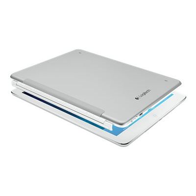 2012348131726-Logitech Ultrathin Keyboard Cover - clavier - France - blanc-Arrière-1