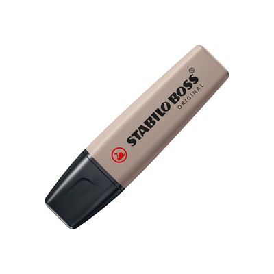 4006381599740-STABILO BOSS ORIGINAL NatureCOLORS - Surligneur - gris taupe-Angle gauche-0