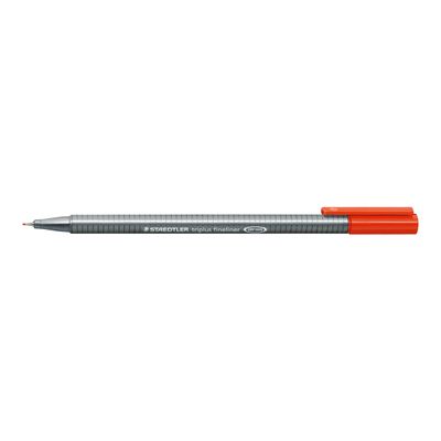 4007817334072-STAEDTLER triplus 334 - Feutre fin - 0.3 mm - rouge-Angle gauche-0