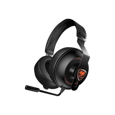 4715302440824-COUGAR Phontum essential - Casque gamer filaire avec micro - noir-Angle droit-0