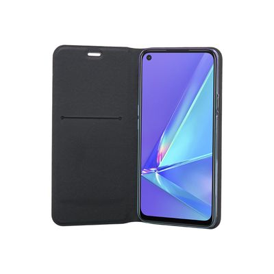 3571211440208-Bigben Connected - porte folio pour OPPO A72 - noir-Angle droit-2