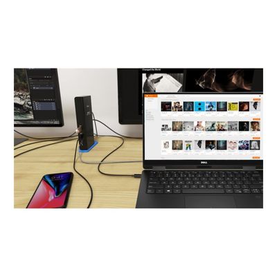 8595611700620-i-Tec - Station d'accueil - USB - DVI, HDMI - GigE-Angle gauche-4