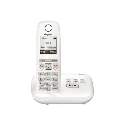 4250366852973-Gigaset AS470 Duo - téléphone sans fil avec répondeur + combiné supplémentaire - blanc-Avant-1