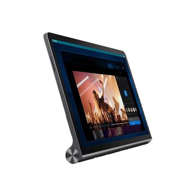 0195890100418-Lenovo Yoga Tab 11 ZA8W - tablette 11" - 128 Go - noir-Angle gauche-4