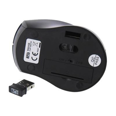 3303170044339-T'nB Miny MM240 - souris sans fil - 2.4 GHz - noir-Bas-4
