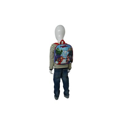 4891320410848-Avengers Sac à dos maternelle Bleu 1 compartiment Bagtrotter -Angle gauche-3