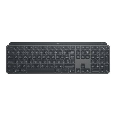 5099206086821-Logitech MX Keys - clavier sans fil azerty - graphite-Avant-0