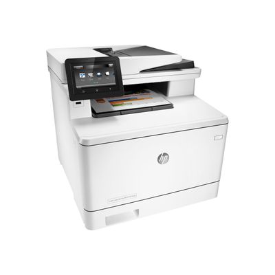 888793383322-HP Color LaserJet Pro MFP M477fnw - imprimante multifonction - couleur - laser-Angle gauche-5