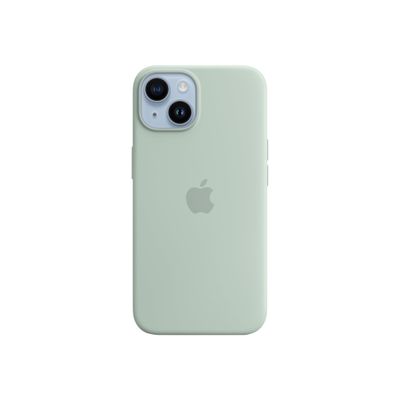 0194253416142-Apple - coque de protection avec MagSafe pour iPhone 14 - bleu cactus-Avant-0