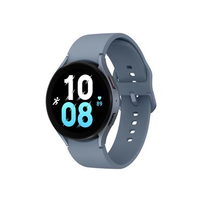 8806094498967-Samsung Galaxy Watch5 - montre connectée - 44mm - 16 Go - bleu-Angle droit-0