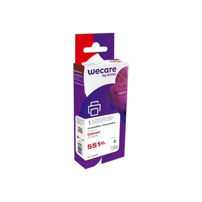 8715057013799-Cartouche compatible Canon CLI-551XL - noir - Wecare-Angle gauche-0
